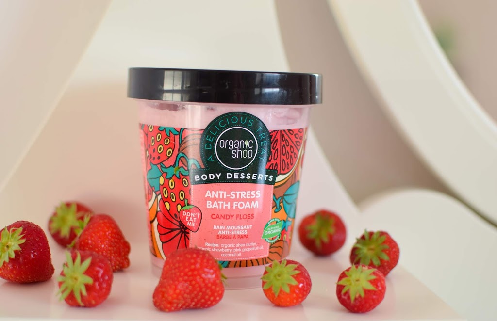 Bath foam Organic shop